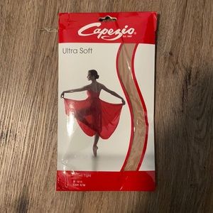 Capezio caramel footed tight